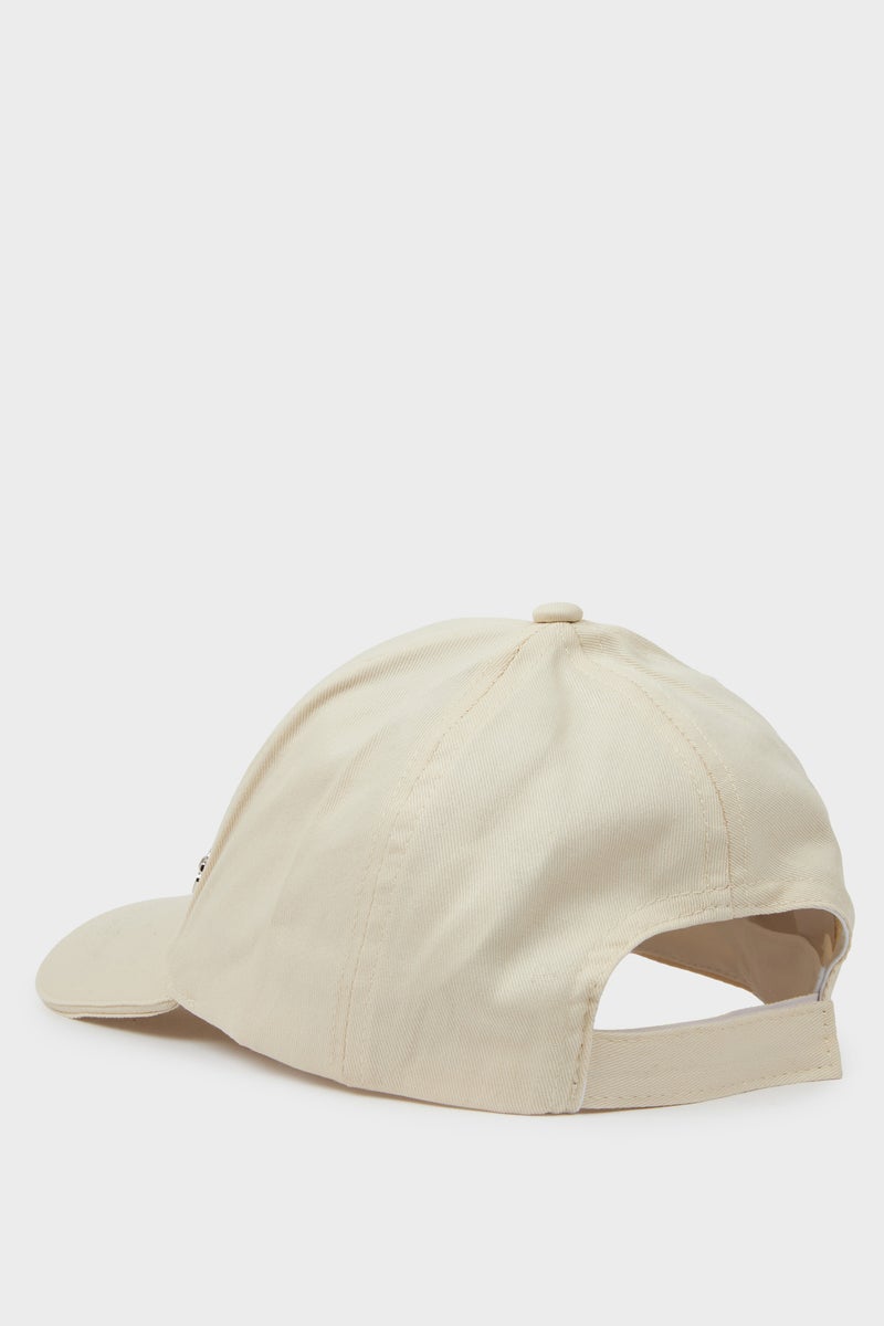 DeFacto Beige Woman Woman Cotton Cap Casual - Image 3